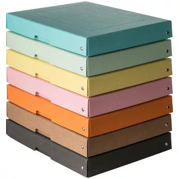 FALKEN PURE tárolódoboz 500 lap pasztell vegyes 24 x 32 x 4 cm, 5 darab 22001952000F
