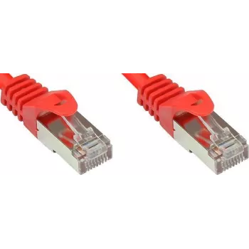 GoodConnections Cat. 5e SF/UTP patch kábel, piros, 1 m 855R-010