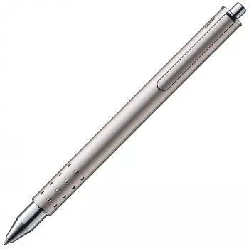 LAMY Swift palládium rollertoll - behúzható klipsz, fémház, közepes fekete tinta 1226052
