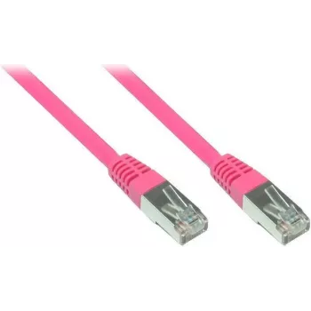 GoodConnections RNS patch kábel reteszvédővel, Cat. 5e, SF/UTP, PVC, 100 MHz, magenta, 7,5 m (855M-075)