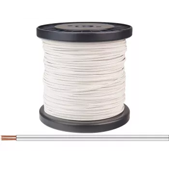 Donau Elektronik 218-55-100 Litze 2 x 0,14 mm² fehér 100 m