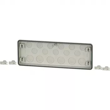 Eaton FL4-3 kapcsolószekrény karima, szürke polikarbonát, 329 x 23 x 116 mm 017236