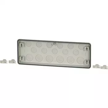 Eaton FL4-3 kapcsolószekrény karima, szürke polikarbonát, 329 x 23 x 116 mm 017236