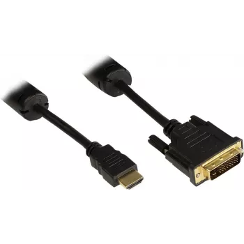 Good Connections HDMI-DVI-D Single Link videokábel 1m fekete 4510-DD1