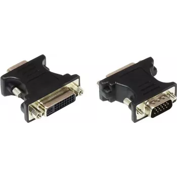 GoodConnections DVI-I aljzat VGA dugó adapter, fekete
