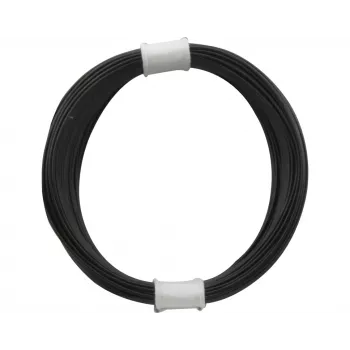 Donau Elektronik 110-1 Litze 1 x 0,04 mm² fekete 10 m