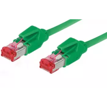 Good Connections Cat.6 S/FTP PiMF halogénmentes patchkábel, Hirose RJ45, zöld, 7 m 8066-107G