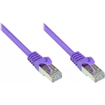 GoodConnections Alcasa 0,3m Cat5e SF/UTP RJ45 patchkábel, lila 855V-003