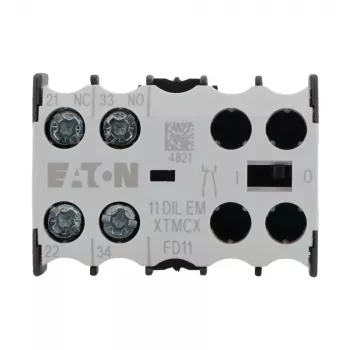 Eaton segédérintkező blokk 1NO+1NC 11DILEM 2 pólusú kényszervezérelt érintkezők 010080