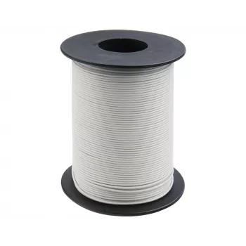 Donau Elektronik 119-15 sodrott vezeték 1 x 0,14 mm² fehér 100 m
