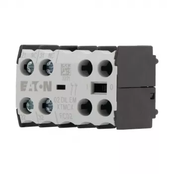 EATON 4 pólusú segédérintkező blokk 31DILE, 3NO+1NC kényszervezérelt, frontrögzítés, DILM7-DILM38-hoz 048912