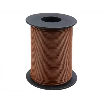 Donau Elektronik 105-8-100 kapcsolóhuzal 1 x 0,20 mm² barna 100 m