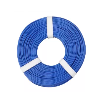 Donau Elektronik 125-052 sodrott kapcsolóvezeték 1 x 0,25 mm² kék 50 m