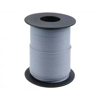 Donau Elektronik 119-19 sodrott csatlakozóvezeték 0,14 mm² szürke 100 m