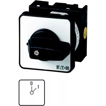 Eaton T0-1-15401/E billenőkapcsoló, 1 pólusú, fekete/fémes 038854