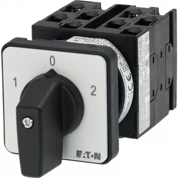 Eaton T0-4-8213/E 4 pólusú bütykös kapcsoló 20A 690V IP65 fekete forgófogantyú 031726