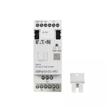 Eaton EASY-E4-DC-4PE1 easyE4 I/O bővítőmodul, 4 RTD