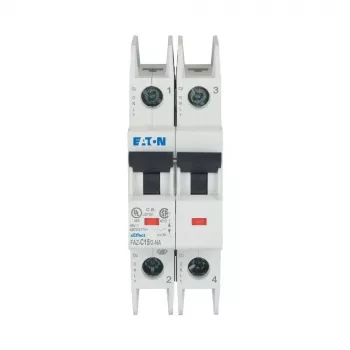 Eaton FAZ-C15/2-NA 15 A 2 pólusú kismegszakító C karakterisztikával (MCB) 102169