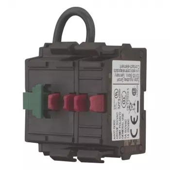 Eaton M22-K02SMC10 teljesítményrelé, 2 NC, előlapi szerelés, csavaros csatlakozók, fekete 121474