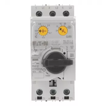 Eaton PKE12/XTU-1,2 motorvédő kapcsoló, 3 pólusú, 0,3-1,2 A 121731