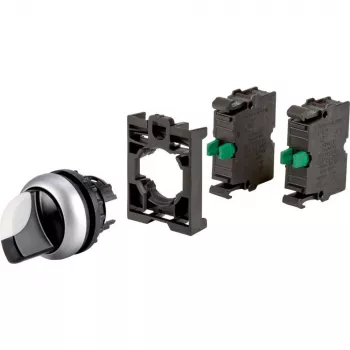 Eaton M22 kulcskapcsoló, 2 állású, reteszelő, 2 NO érintkező, fekete 110922