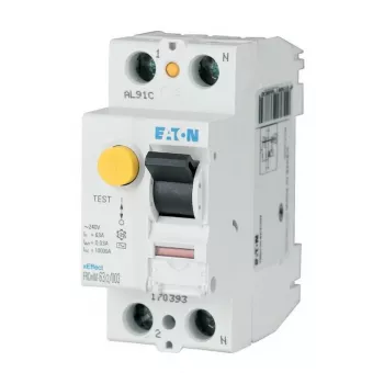 Eaton Y7-170431 FRCMM-25/2/003-A hibaáram-védő kapcsoló, 2 pólusú, 25 A, 30 mA, A típus