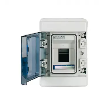 Eaton 174221 IKA-1/4-ST kiselosztó fali kivitel, 4 osztás, 1 sor