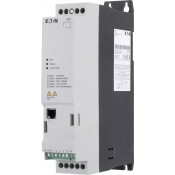 Eaton DE1-124D3FN-N20N frekvenciaváltó 0,75 kW 1 fázisú 200-240 V, IP20, fekete/fehér 174330
