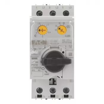 Eaton PKE12/XTU-4 motorvédő kapcsoló, 3 pólusú, 0,3-12 A, 690 V AC 121732