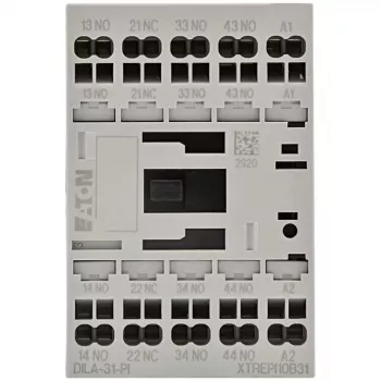 EATON DILA-31 segédkontaktor, 230 V 50 Hz / 240 V 60 Hz tekercs, 3NO+1NC, 4 A 199209