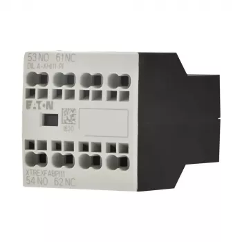 Eaton DILA-XHI11-PI segédérintkező blokk, 1NO+1NC, push-in csatlakozók, DILM7-DILM38 mágneskapcsolókhoz 199314