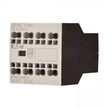 Eaton DILA-XHI11-PI segédérintkező blokk, 1NO+1NC, push-in csatlakozók, DILM7-DILM38 mágneskapcsolókhoz 199314