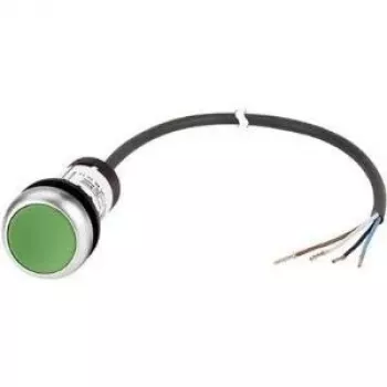 Eaton C22-D-G-K10-P62 lapos nyomógomb, zöld 185670
