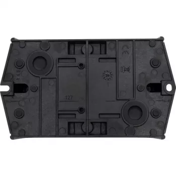 Eaton T0-4-8344/I1/SVB bütykös kapcsoló, 4-pólusú, 20 A, 690 V, 3 állás, frontoldali szerelés, fekete fogantyú 207163
