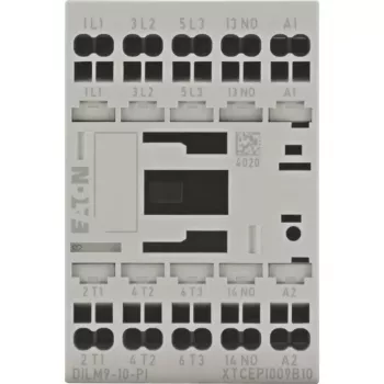 EATON DILM9-10(24VDC) Power Contactor 3-pole 400V 4kW 9A 24V DC 1NO 199233