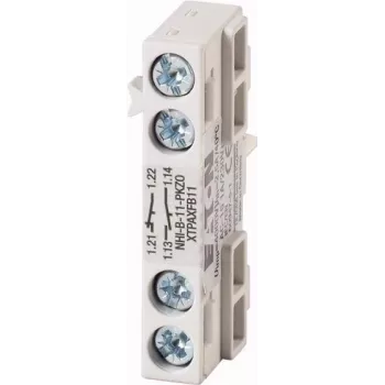 Eaton NHI-B-11-PKZ0 segédérintkező blokk, 1NO+1NC, fehér, PKZ0-hoz 208277