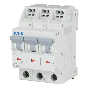 Eaton PLI-C16/3 vezetékvédő kapcsoló C típus 16A 3-pólusú 101321