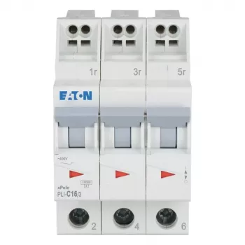 Eaton PLI-C16/3 vezetékvédő kapcsoló C típus 16A 3-pólusú 101321