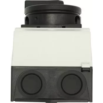 Eaton T0-1-102/I1/SVB-SW 2 pólusú főkapcsoló, 20 A, 690 V AC, fekete fogantyú, fehér előlap, 207144