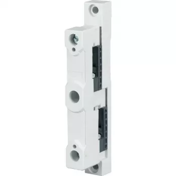 Eaton BBS-2/FL Busbar Support for Flat Busbars, 2-Pole, Grey 107069