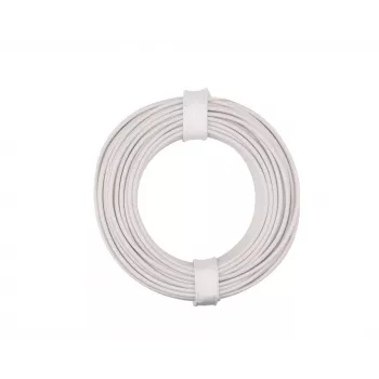 Donau Elektronik 175-015 LiY sodrott vezeték 1 x 0,75 mm² fehér 10 m