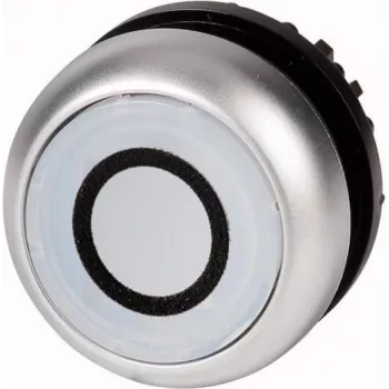 Eaton M22-DL-W-X0 nyomógombos kapcsoló, fekete/fém/fehér, 216940
