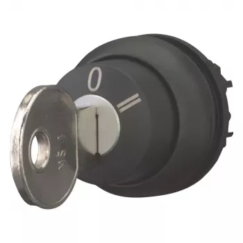 Eaton M22S-WRS3 kulcsos választókapcsoló, 3 állású, reteszelő, fekete 216901