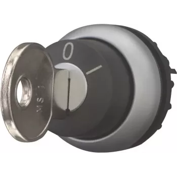 Eaton M22-WRS-A1 kulcsos választókapcsoló, fekete/ezüst