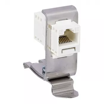 EATON adat-interfész modul ZSD-ZWR-RJ45, RJ45 csavaros kapcsokra, DIN-sín, Cat.5e, árnyékolt, világosszürke 171507