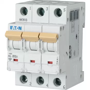 Eaton PXL-C13/3 13 A 3 pólusú kismegszakító (MCB) C karakterisztikával 6 kA 236424