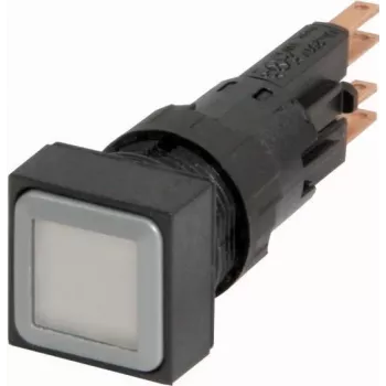 Eaton Q18LT-WS nyomógombos kapcsoló, fekete/fehér 089202