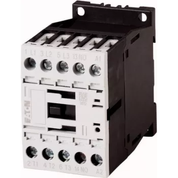 Eaton DILM12-10 kontaktor, tekercs 24 V 50 Hz, IP20, 45 mm, 68 mm, fekete/fehér 276817