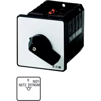 Eaton T5B-4-8902/E kapcsoló, 4 pólusú, fekete/fehér
