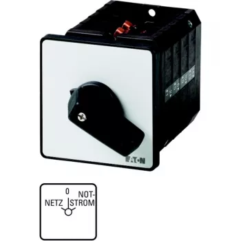 Eaton T5B-4-8902/E kapcsoló, 4 pólusú, fekete/fehér